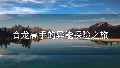 育龙高手的异能探险之旅