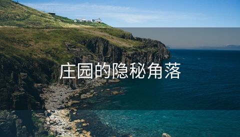 庄园的隐秘角落