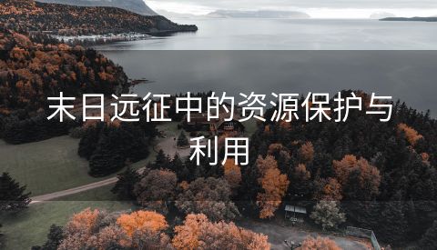 末日远征中的资源保护与利用