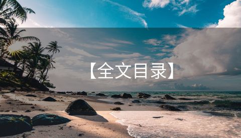 【全文目录】