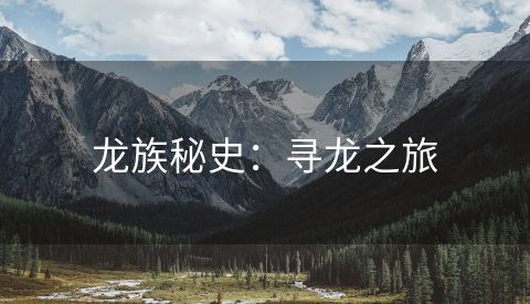 龙族秘史：寻龙之旅