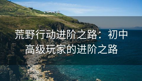 荒野行动进阶之路：初中高级玩家的进阶之路