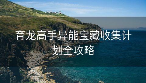 育龙高手异能宝藏收集计划全攻略